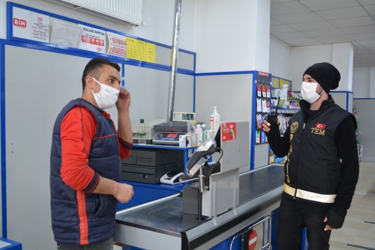 Hakkari Polisinden Korona Virüs Denetimi