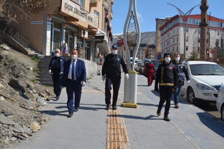 Hakkari Polisinden Korona Virüs Denetimi