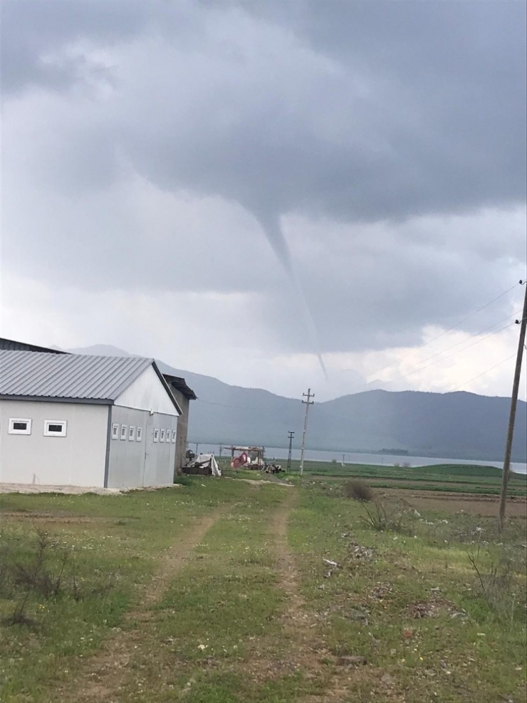 İslahiye’de Hortum Paniği