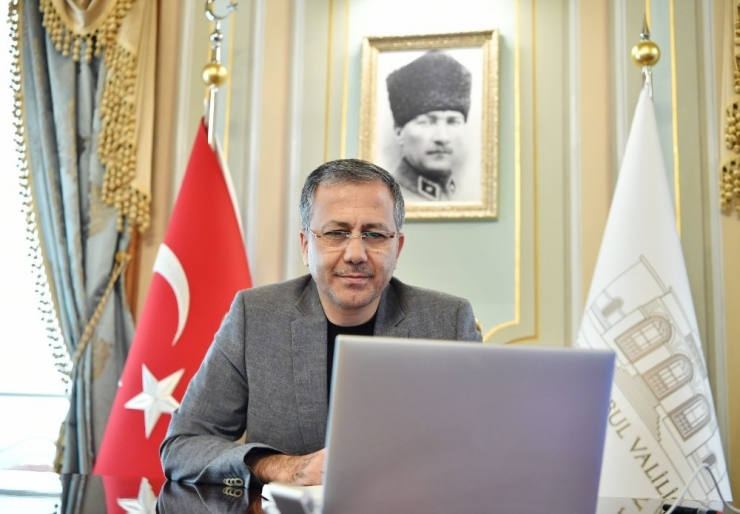 Vali Yerlikaya, Oda Başkanlarıyla Video Konferans Yöntemiyle Toplantı Yaptı