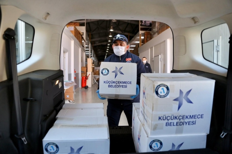 Küçükçekmece Belediyesinden Korona Virüs Mesaisi