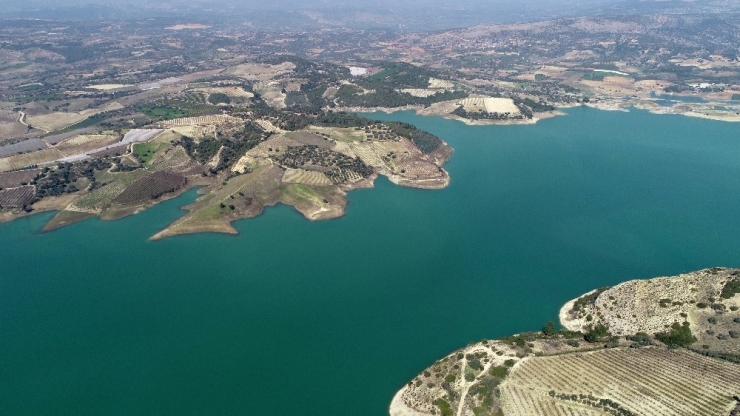 Berdan Barajı Havadan Denetleniyor