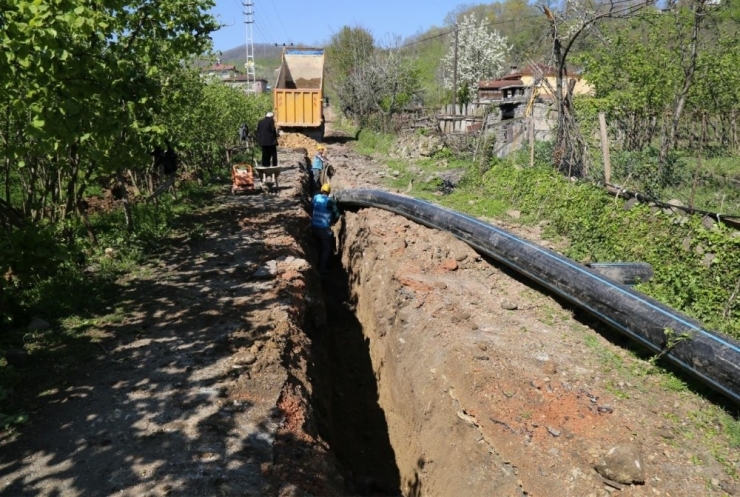 Oski’den Fatsa’da Alt Yapı Çalışması