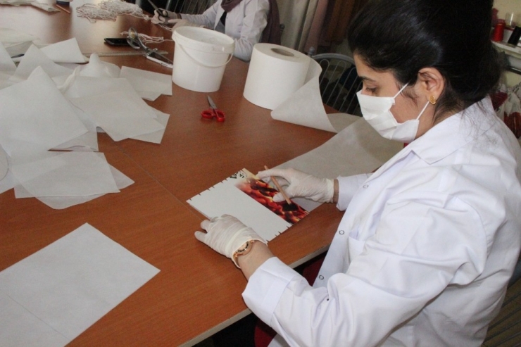 Cizre Hem’de Maske Üretimine Başlandı