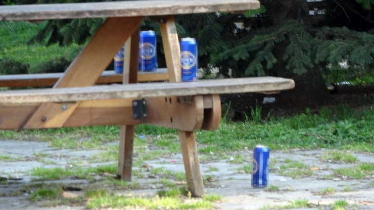 Yasağı Hiçe Sayıp Parkta Alkol Aldı, Polise Verdiği Tepki Hayrete Düşürdü