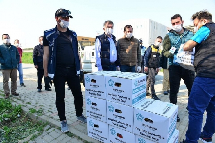 Süleymanpaşa Belediyesi’nden İhtiyaç Sahiplerine Dev Destek