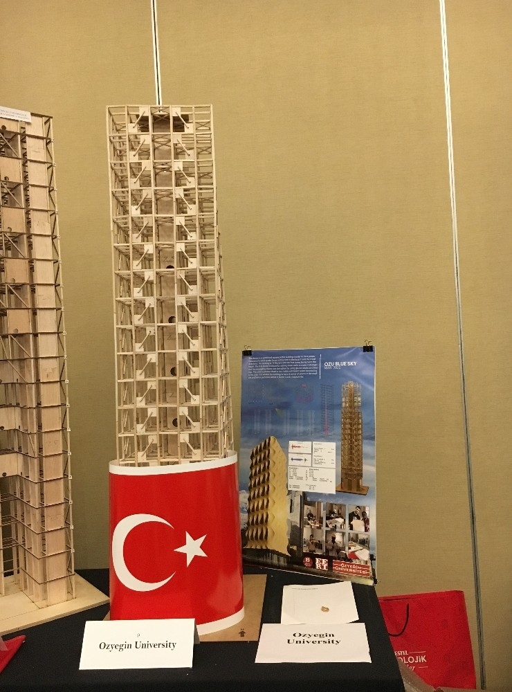 Deprem Temalı Uluslararası Yarışmada Özyeğin Üniversitesi Türkiye’yi Temsil Etti