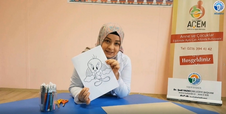 Tuzla Belediyesi Anne Çocuk Eğitim Merkezleri İle Dersler Evlerde