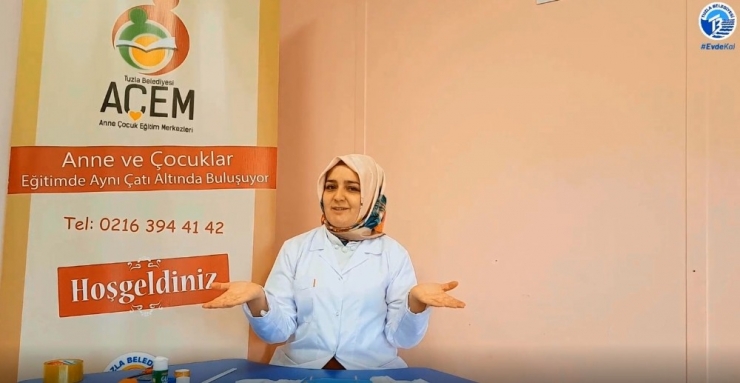 Tuzla Belediyesi Anne Çocuk Eğitim Merkezleri İle Dersler Evlerde