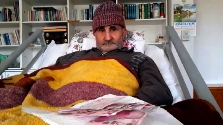 Yatalak Hasta, Bayram İkramiyesini Kampanyaya Bağışladı