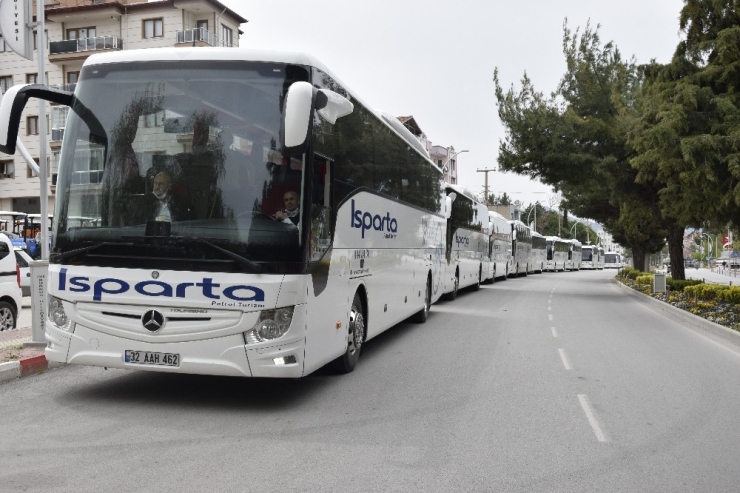 Burdur’da Mahkumlar Tahliye Edilmeye Başlandı