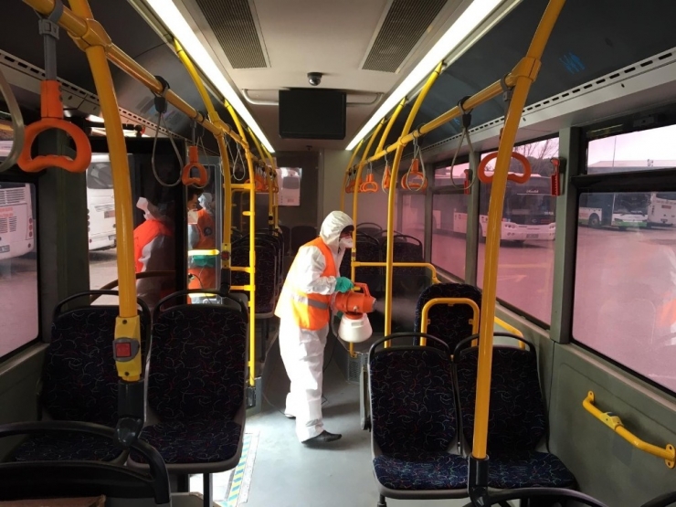 Büyükşehirin İlçelere Denzenfekte Çalışması Devam Ediyor