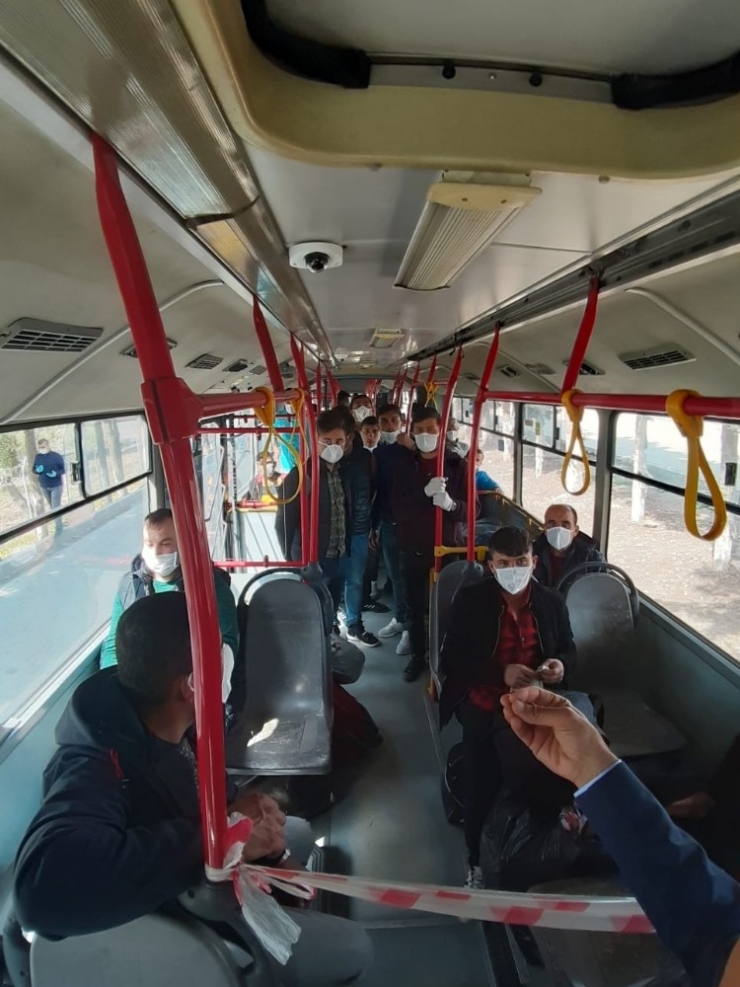 Foça Açık Ceza İnfaz Kurumundan Bin 247 Hükümlü Ayrılıyor