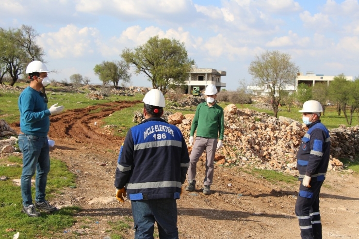 Dicle Elektrik, Saha Personelini Korona Virüse Karşı Sürekli Güncelliyor