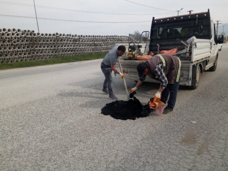 Yama Çalışmaları Devam Ediyor