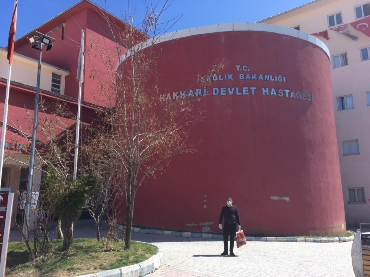 Hakkari’de Korona Virüsü Yenen Bir Hasta Taburcu Oldu