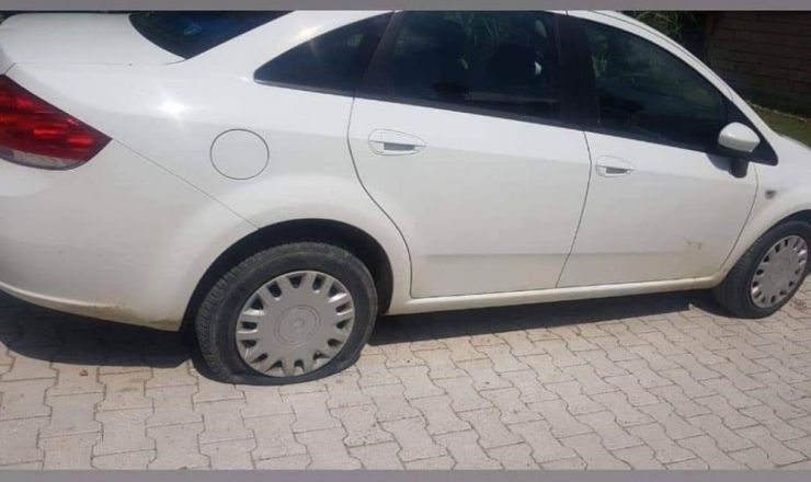 Samandağ’da 10 Aracın Lastiğini Patlattılar