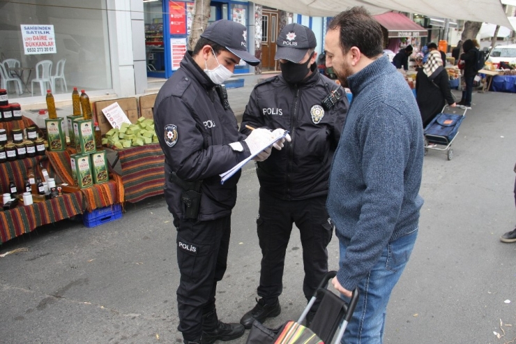 Maske Takmayan Pazarcıdan İlginç Savunma: “Yüzümde Durmuyor”