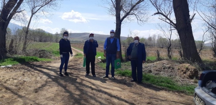 Elbistan Ziraat Odası, Çiftçilere Maske Ve Eldiven Dağıttı