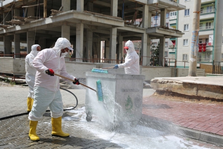 Karaköprü Dezenfekte Timi Her Mahalleye Ulaşıyor