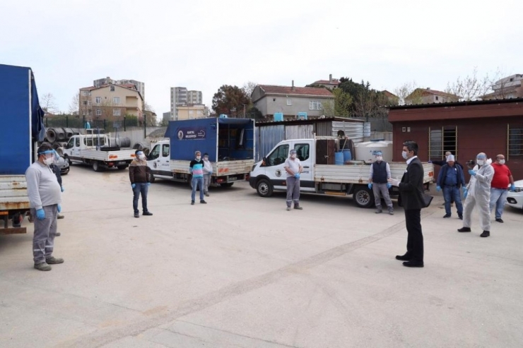 Başkan Gökhan Yüksel’den Salgınla Mücadelede Özveri İle Çalışan Ekiplere Moral Ziyareti