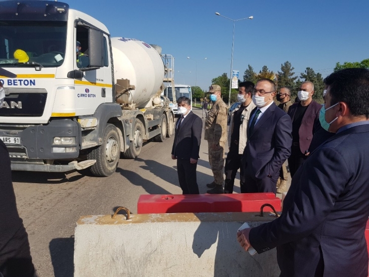 Vali Soytürk Uygulama Noktalarını Denetledi