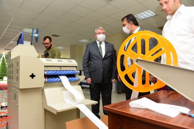 Çorum Belediyesi Maske Üretimini Artıracak