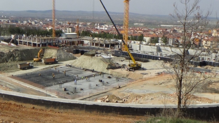 Kütahya Şehir Hastanesi İnşaatı Hızla Devam Ediyor