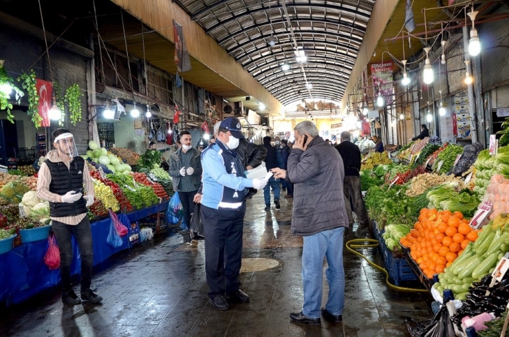 Malatya Balık Pazarında Korona Virüs Alarmı