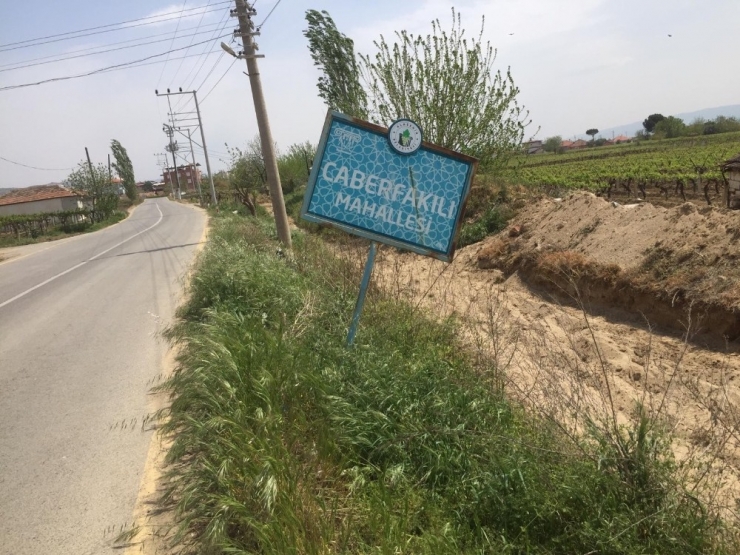 Alaşehir’de Caberfakılı Mahallesi’ne Giriş-çıkış Kapatıldı