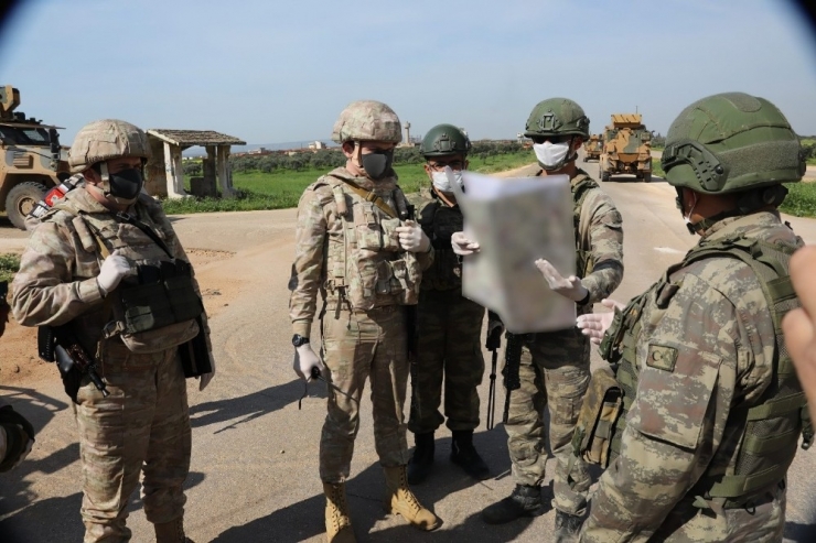 Msb: "Tr-rf Mutabakatı Çerçevesinde; İdlib’deki M4 Karayolunda, Kara Ve Hava Unsurlarının Katılımıyla 4’üncü Türk-rus Birleşik Kara Devriyesi İcra Edilmiştir."