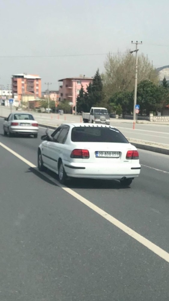 Trafikte Tehlikeli Görüntü