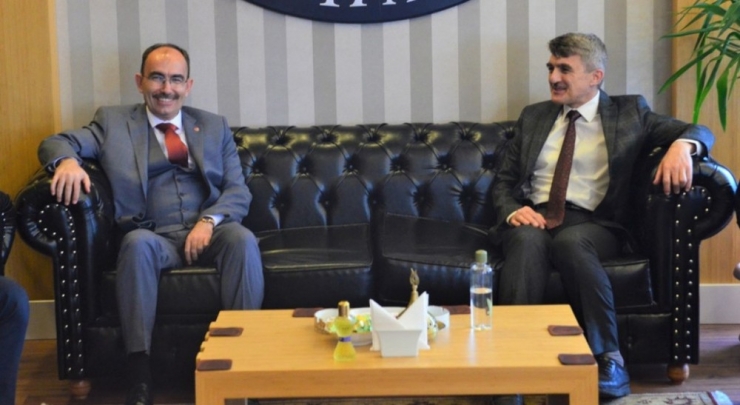 Rektör Beydemir’den Rektör Uysal’a Ziyaret
