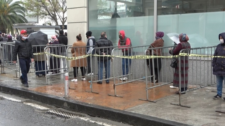 Samsun’da Maske Ve Sosyal Mesafe Uygulaması