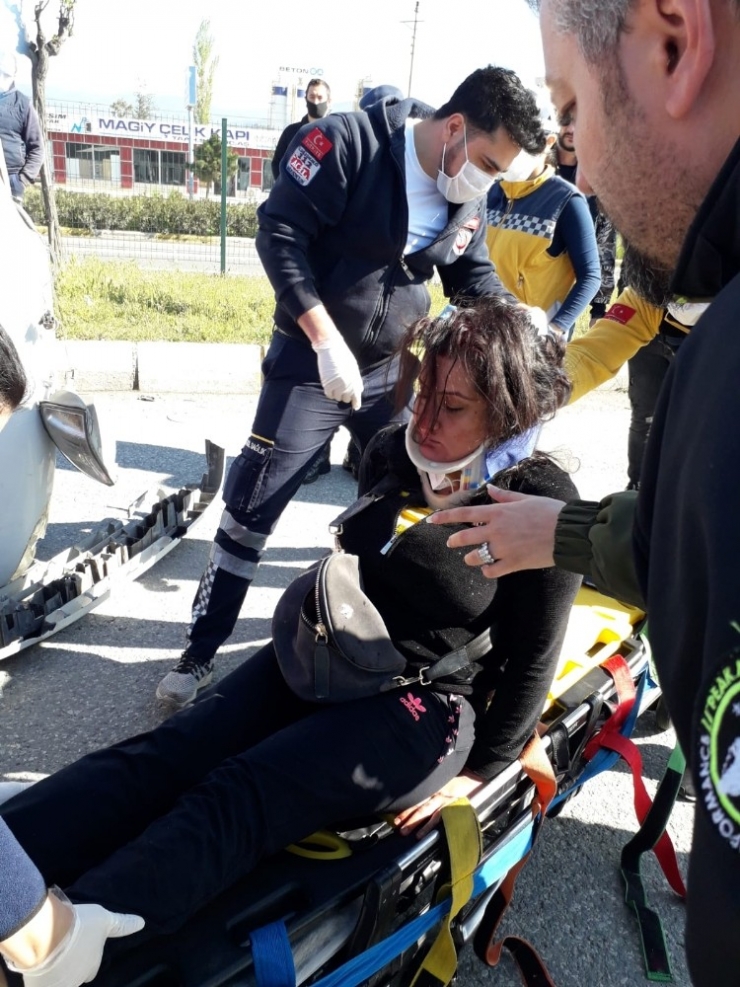 Edremit’te Kaza: 1 Yaralı