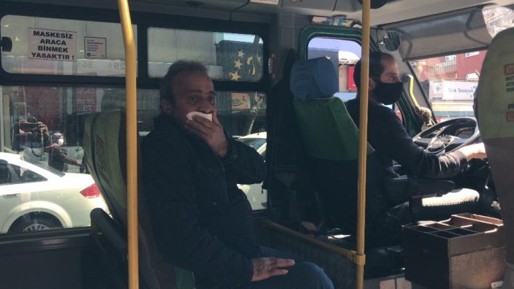 Okmeydanı’nda Minibüs Denetiminde İlginç Diyalog