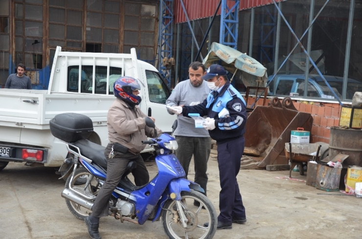 Boyabat Sanayi Esnafına Maske