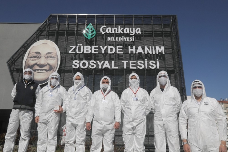 Çankaya Sokağa Çıkma Yasağında Görevde