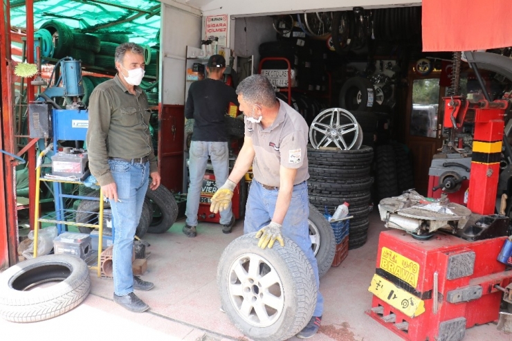 Korona Virüs Oto Lastik Sektörünü De Vurdu