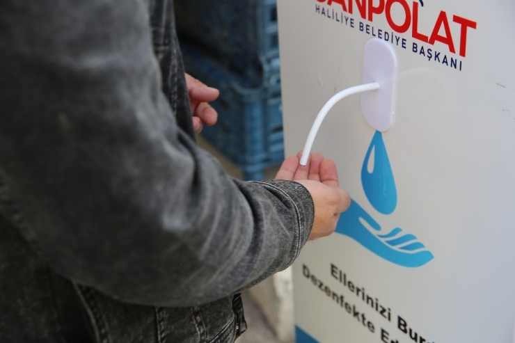 Haliliye’de Korona Standı