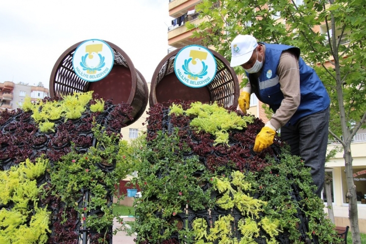 Haliliye’de Parklarda Mevsimsel Çalışmalar Yapılıyor