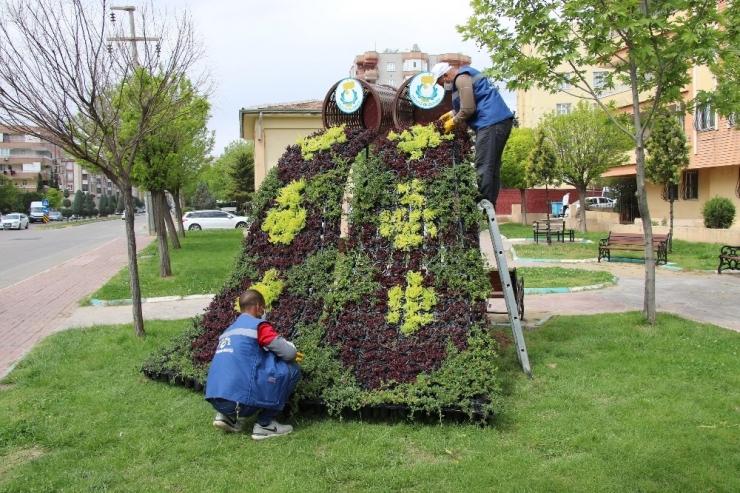 Haliliye’de Parklarda Mevsimsel Çalışmalar Yapılıyor