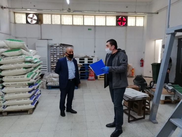 Sanayi Kuruluşlarında Covid-19 Önlemleri Denetlendi