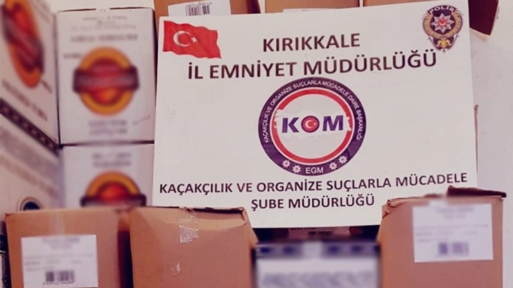 Kırıkkale’de 273 Kilogram Kaçak Tütün Ele Geçirildi