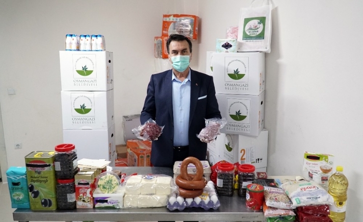 Osmangazi’den Ramazan İçin Et Ve Süt Ürünleri İle Çocuklara Özel Paket