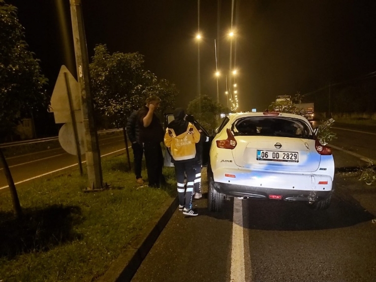 Cip Tıra Arkadan Çarptı: 1 Yaralı