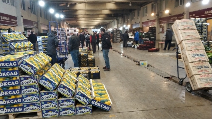 Samsun Sebze Ve Meyve Halinde Bugünkü Fiyatlar