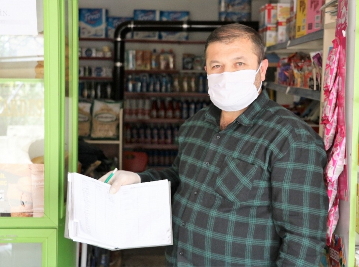 Bakkallardaki 10 Bin Liralık Borcu Ödedi