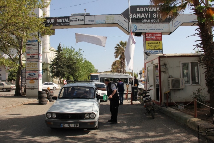 Küçük Sanayi Sitesinde Sıkı Korona Virüs Önlemleri