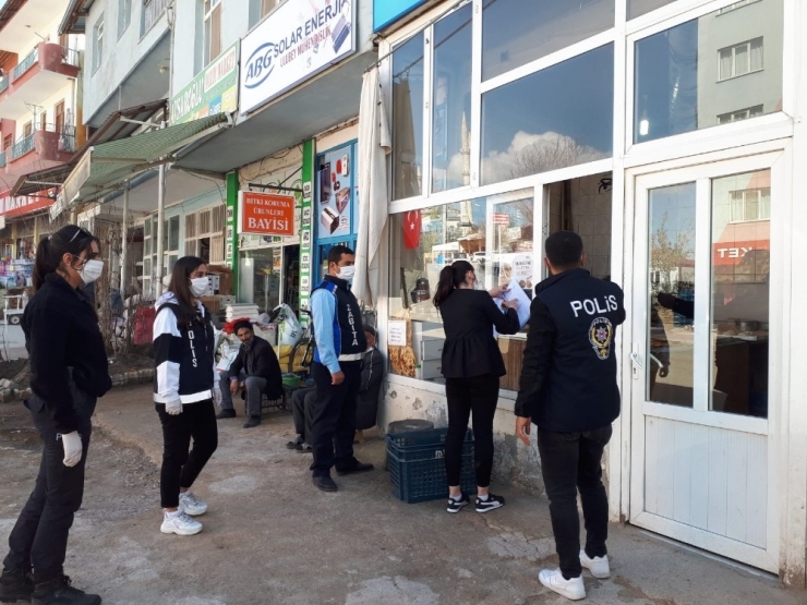 Arapgir’de Korona Virüs Denetlemesi